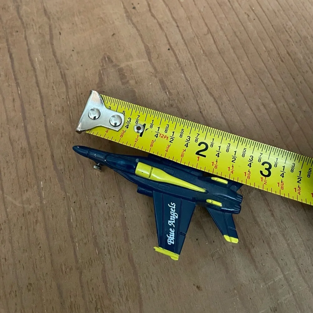 Vintage 1990s Blue Angels Diecast Jet Airplane US Air Force 2-3/4